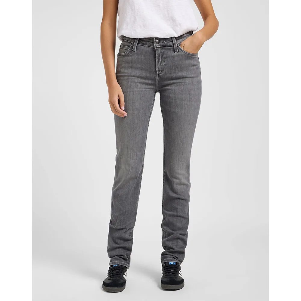 

Джинсы Lee Marion Straight Fit, серый