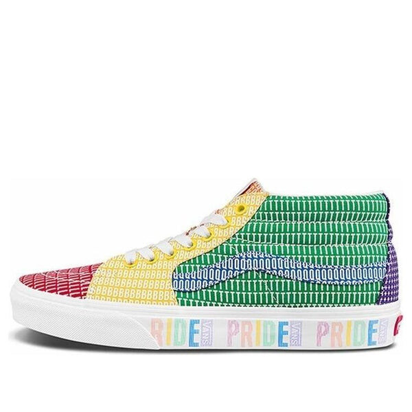 

Кроссовки sk8-mid 'pride' Vans, красный