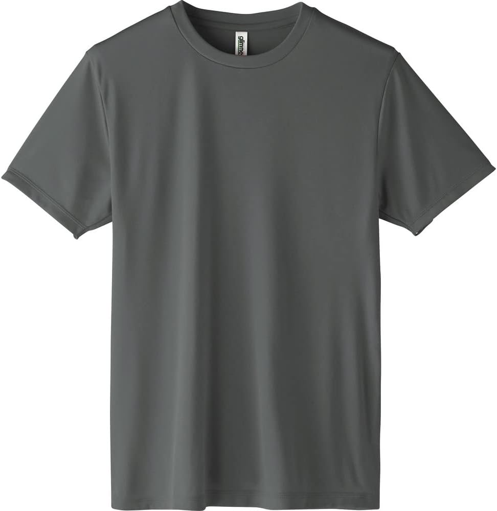 

Футболка с коротким рукавом Glimmer 00350-AIT из трикотажа Interlock Dry плотностью 3,5 унции, с круглым вырезом, темно-серый