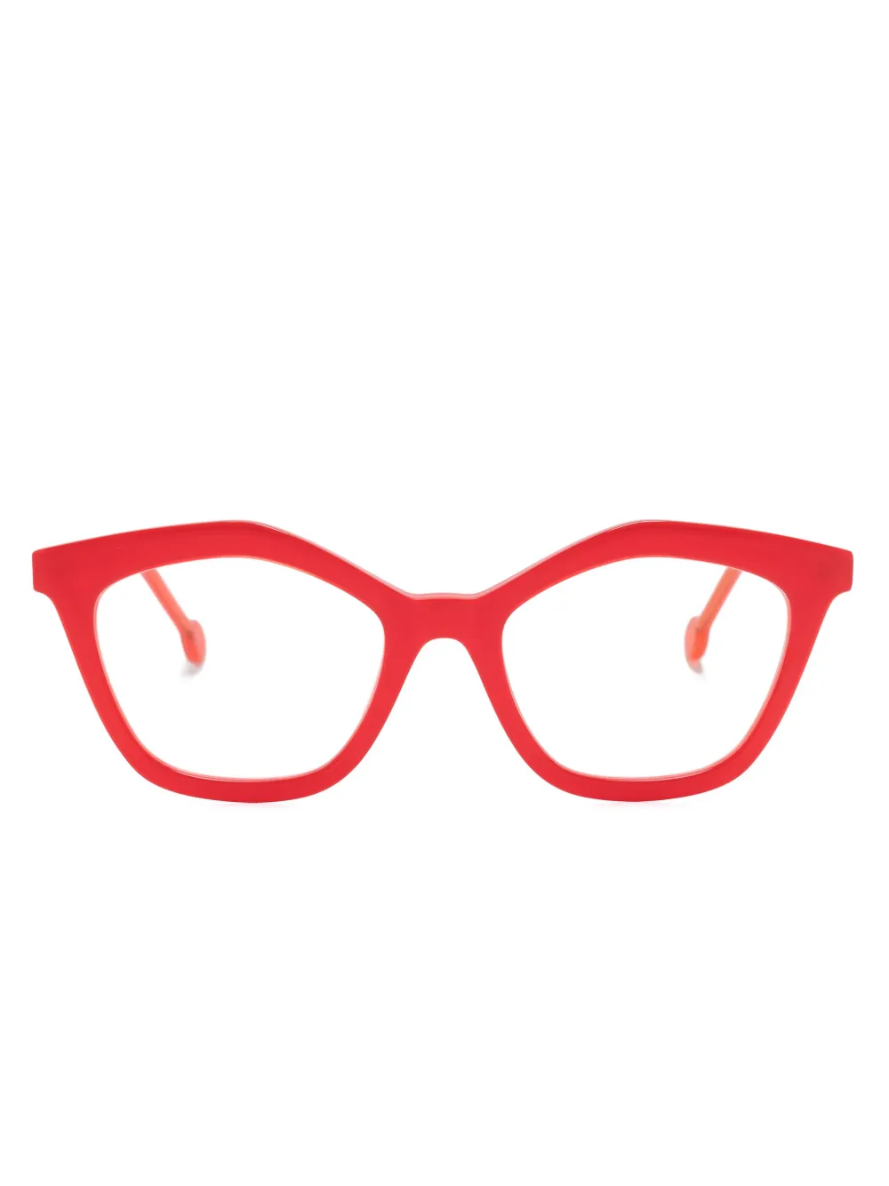 

Солнцезащитные очки Palapa в оправе 'кошачий глаз' L.A. Eyeworks, красный