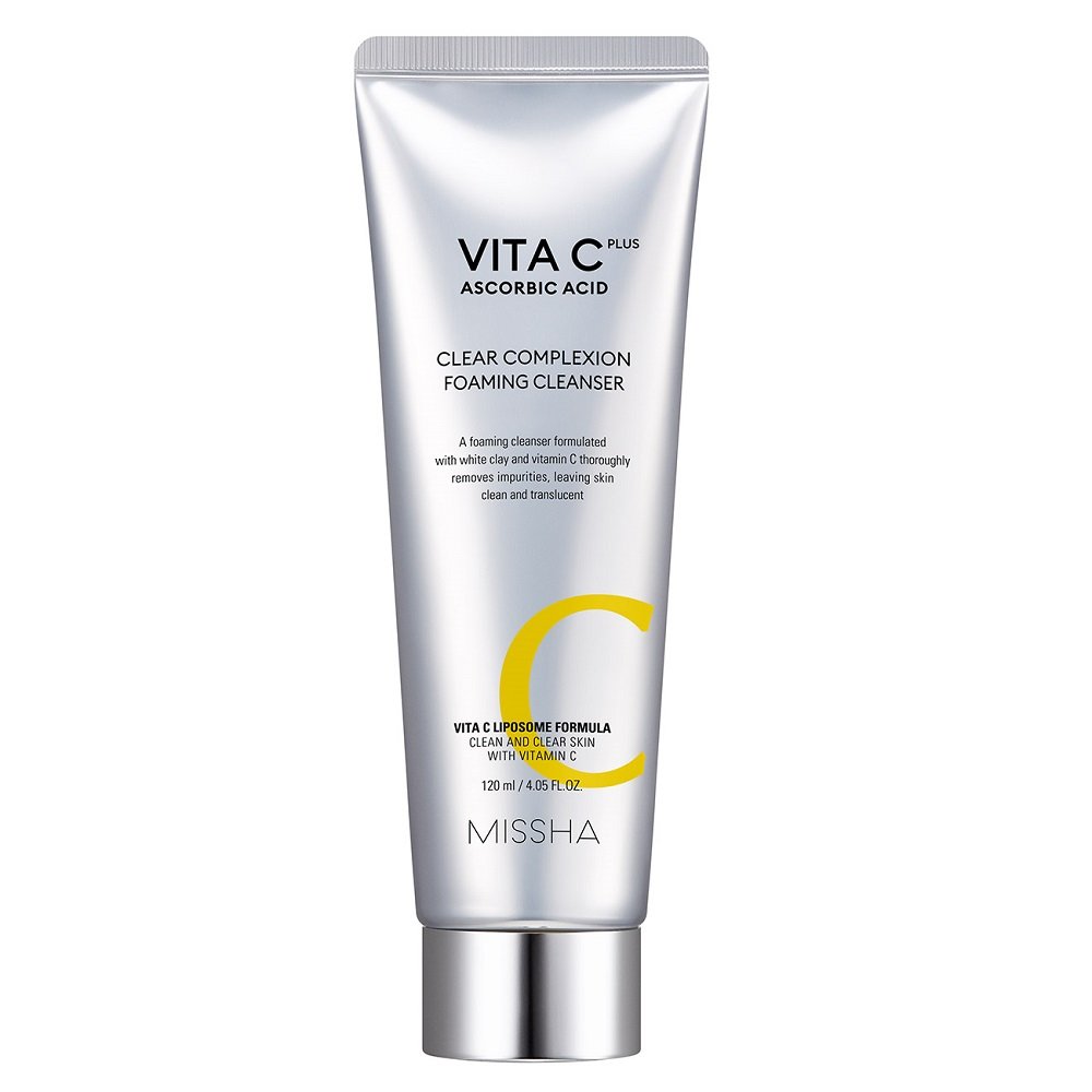 

Missha Vita C Plus Clear Complexion Foaming Cleanser очищающая пенка для лица с витамином С 120мл