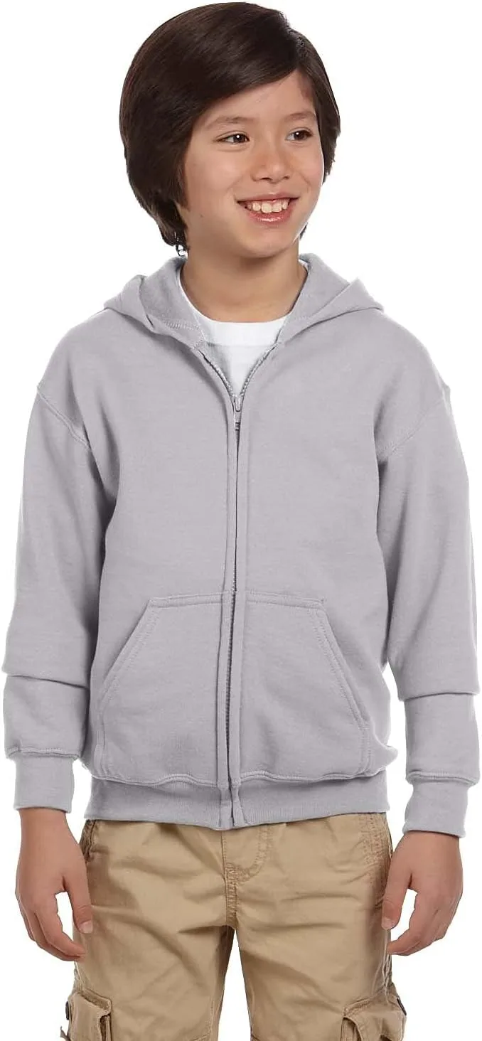 

Gildan - Youth Heavy Blend 50/50 худи на молнии, 12 шт