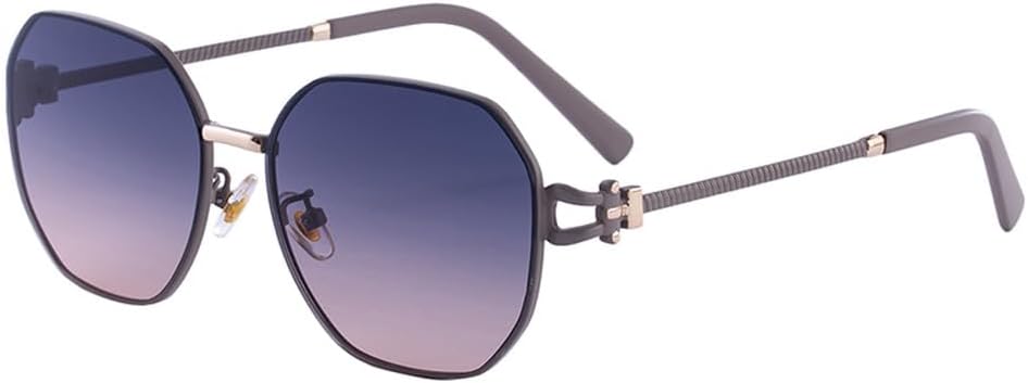 

Модные большие квадратные солнцезащитные очки для женщин в винтажном панк-стиле, многоугольные солнцезащитные очки, классические очки для вождения WNCKSQ, C5grayorange