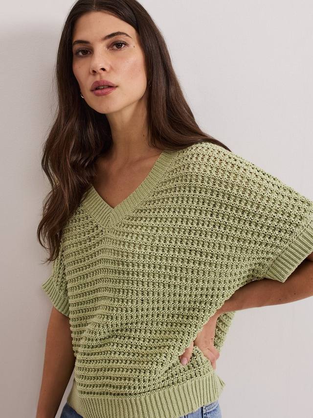 

Вязаный топ Stacie Tape Tabard Phase Eight, Green