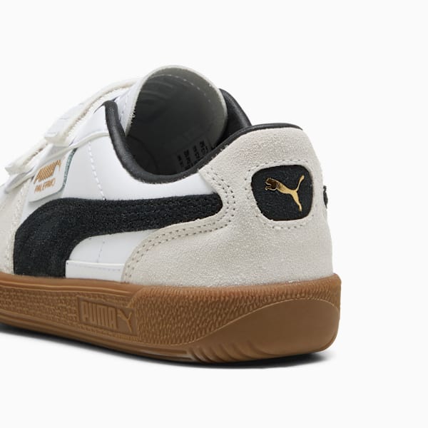 Маленькие дети не любят кроссовки Palermo Elevata Leather Puma, белый — фото 3
