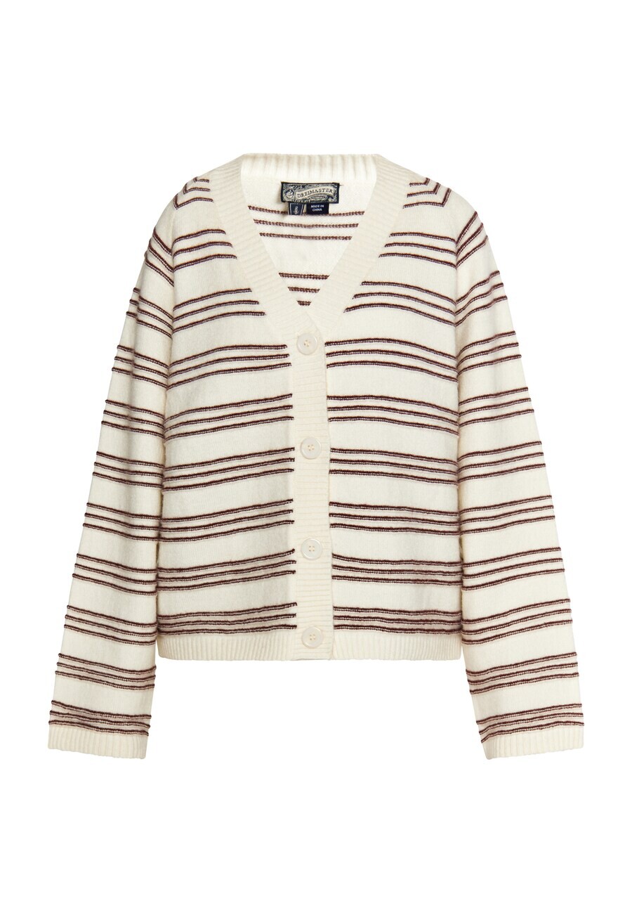

Вязаный кардиган DreiMaster Vintage Knit Cardigan Imane, кремовый