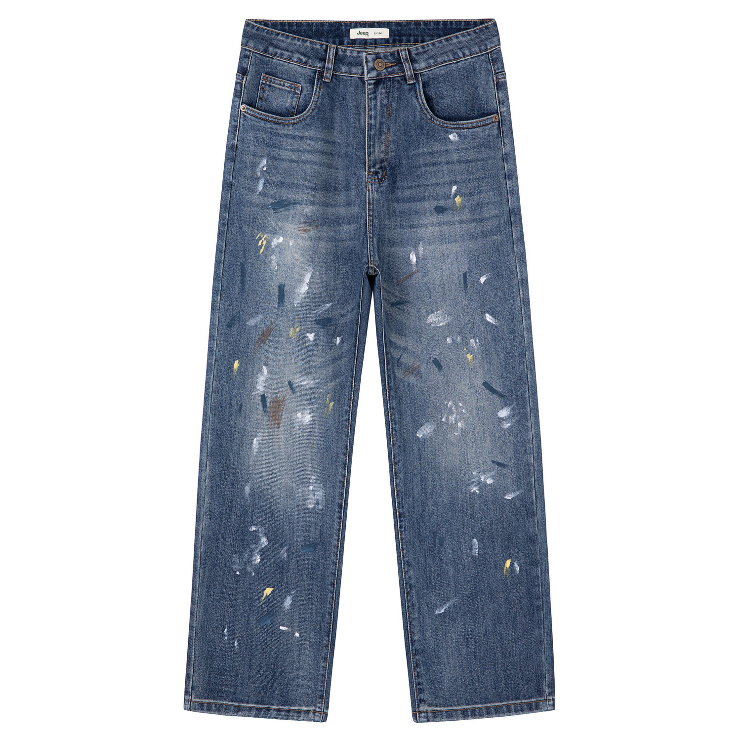 

Jeep Джинсы Unisex P755MWNP91 Blue Moderate Straight Fit