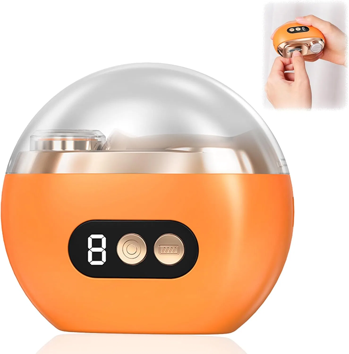 Электрический триммер для ногтей 2-в-1 с LED-подсветкой Orionpex