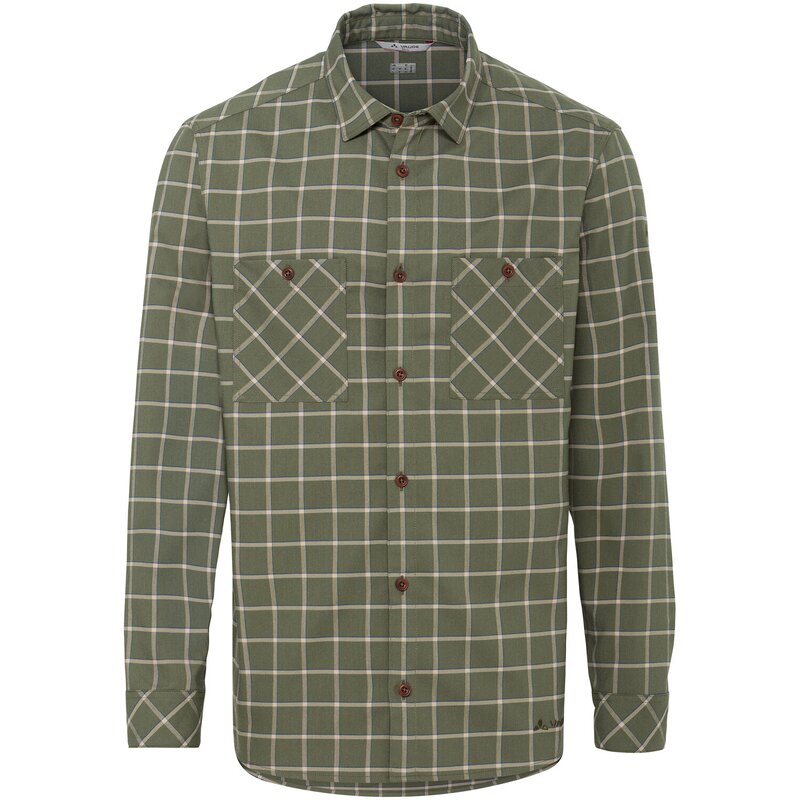 

Shirt me jerpen ls shirt iv Vaude, цвет cedar wood