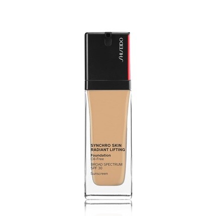 

Shiseido Synchro Skin Radiant Lifting Foundation SPF 30, среднее и полное покрытие, 1 жидкая унция, бамбук 330