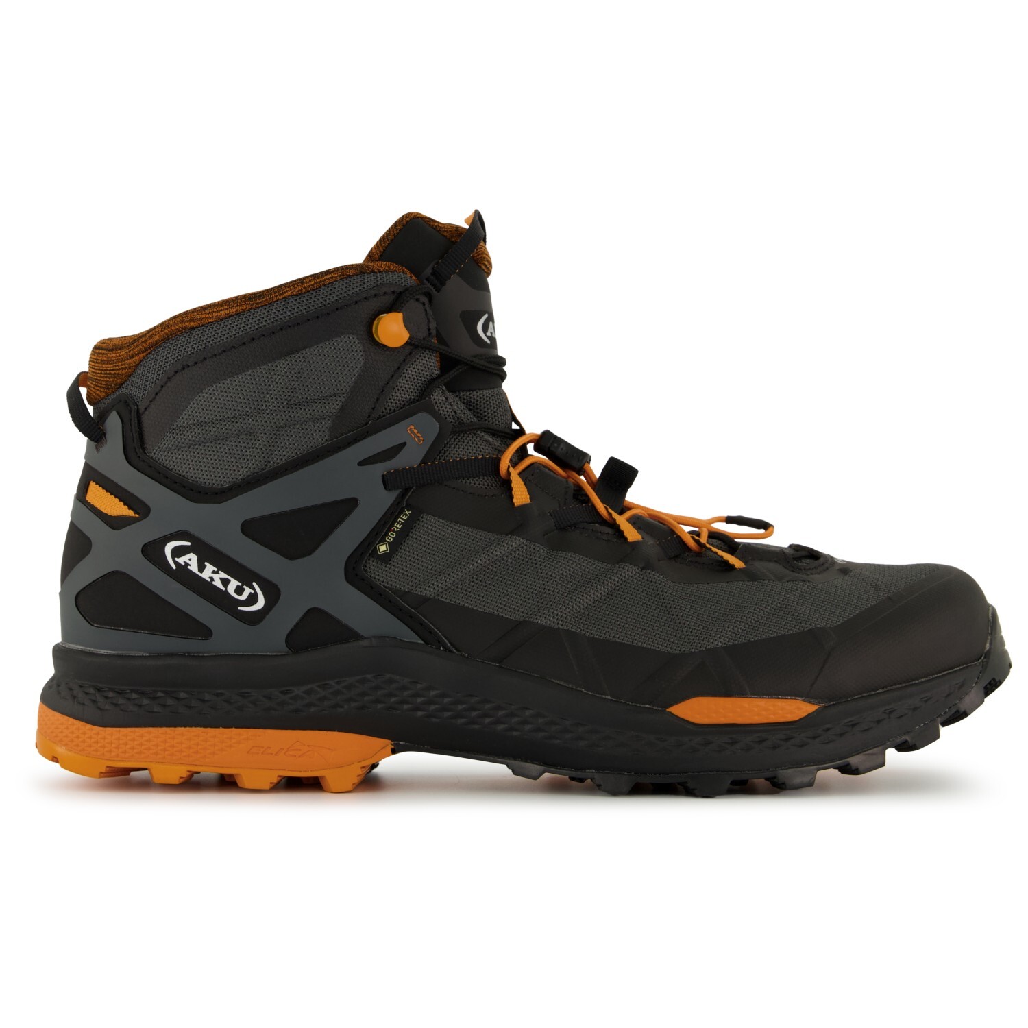 

Ботинки для прогулки Aku Rocket Mid GTX, цвет Black/Orange