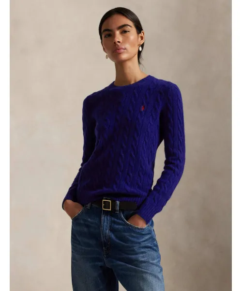 

Шерстяной свитер Джулианны Regular fit Polo Ralph Lauren, синий