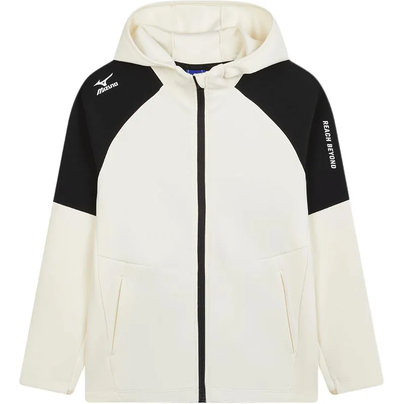 Детская куртка с капюшоном Mizuno, бежевый
