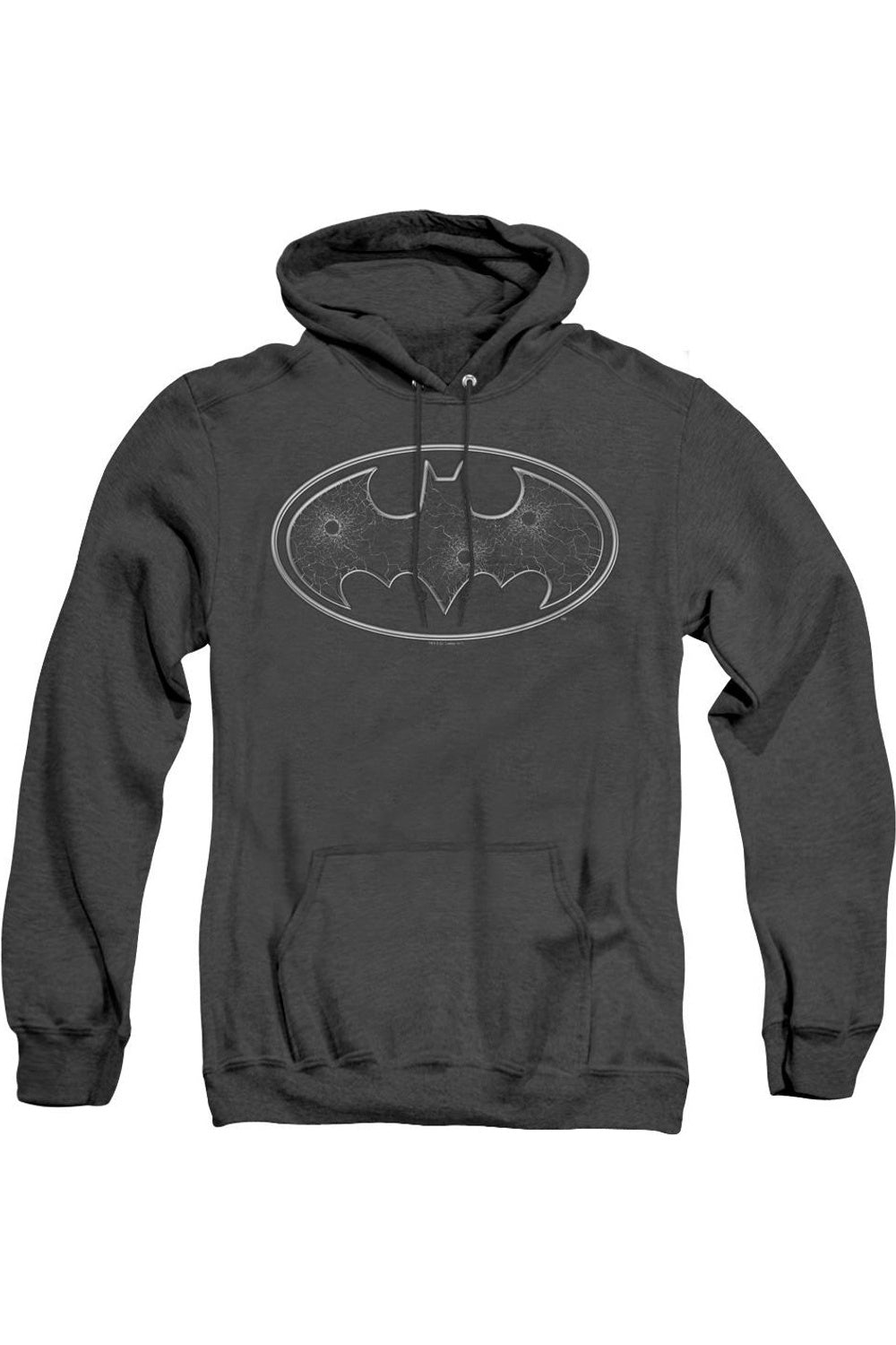

Толстовка с капюшоном и логотипом Batman Glass Hole для взрослых Gildan, черный