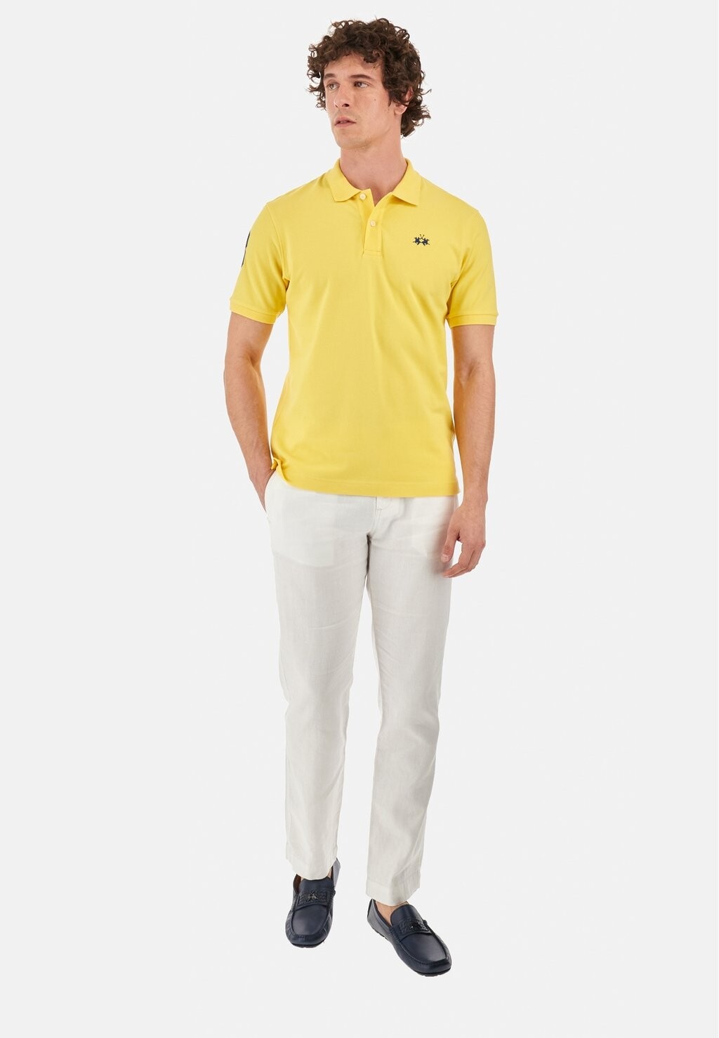 

Поло SHORT SLEEVE La Martina, желтый