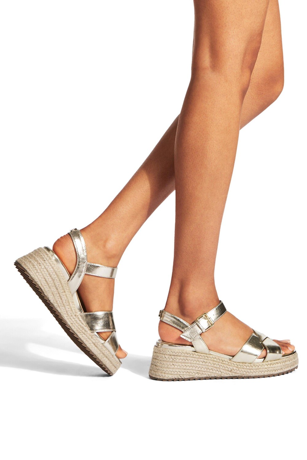 

Сандалии «Пайпер» KG Kurt Geiger, золото