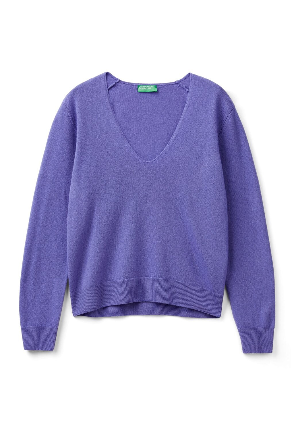

Джемпер V NECK United Colors of Benetton, сиреневый