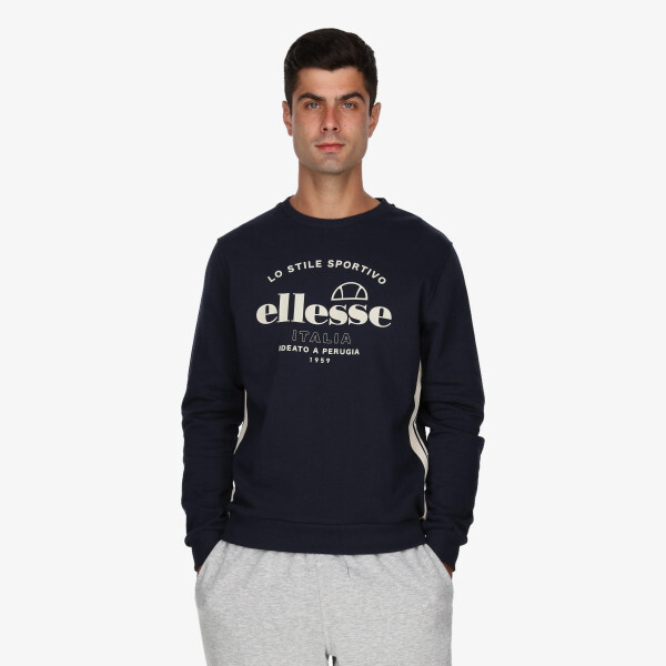 

Толстовка с круглым вырезом Ellesse, синий