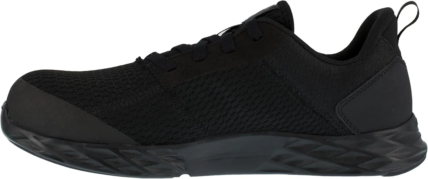Мужские защитные кроссовки Reebok Astroride Strike Work Comp Toe Work and Safety, Black — фото 3