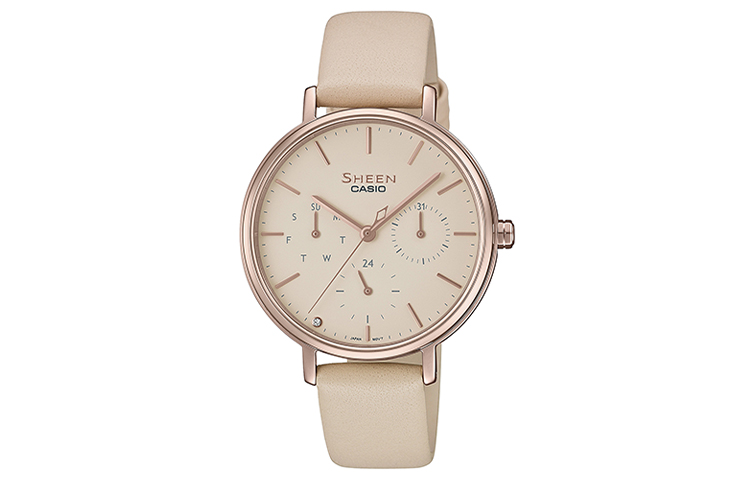 

CASIO Часы Women's SHEEN Yellow Watch