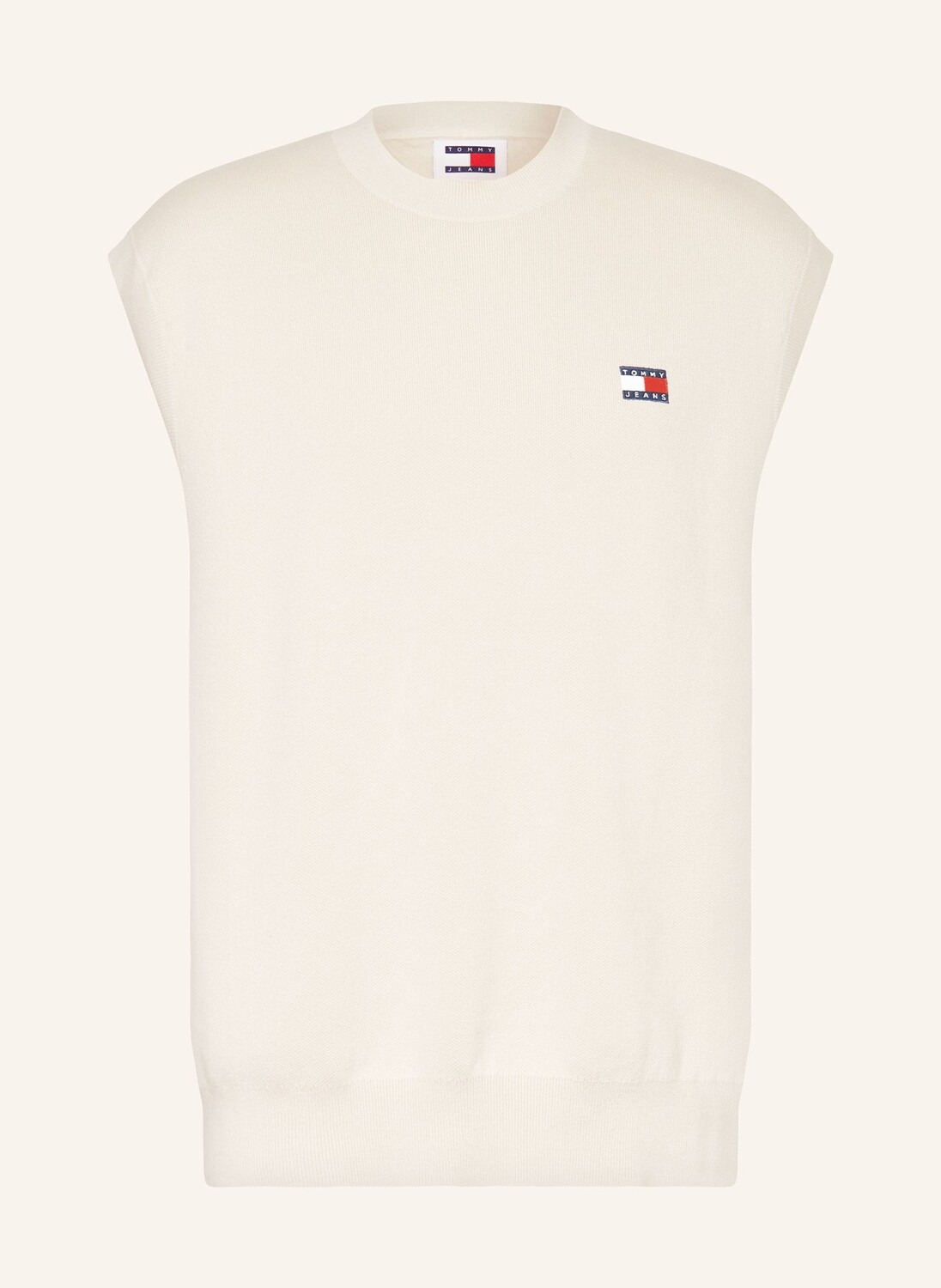 

Свитер-Жилет Tommy Jeans, бежевый