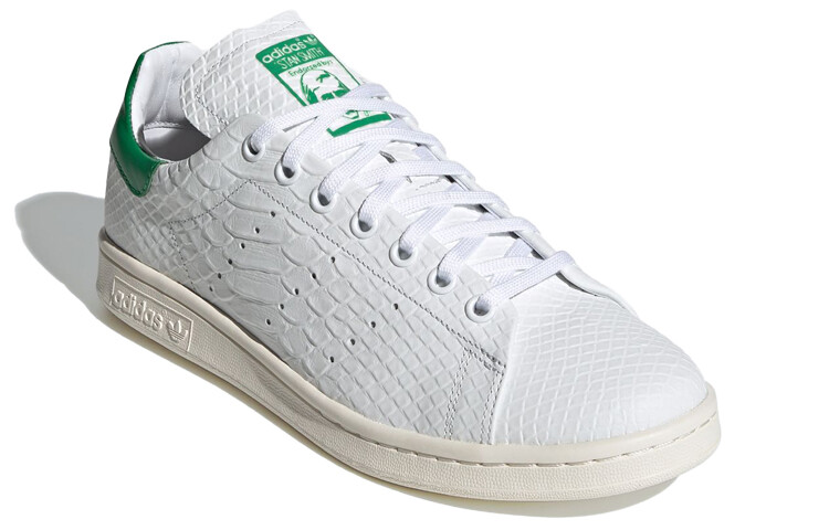 Кроссовки Adidas Originals Stan Smith Recon Italian Crocodile Cloud White — фото 2