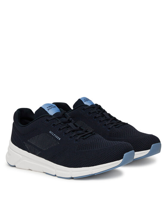 Кроссовки Modern Comfort Run Knit FM0FM05524 Tommy Hilfiger, синий — фото 2