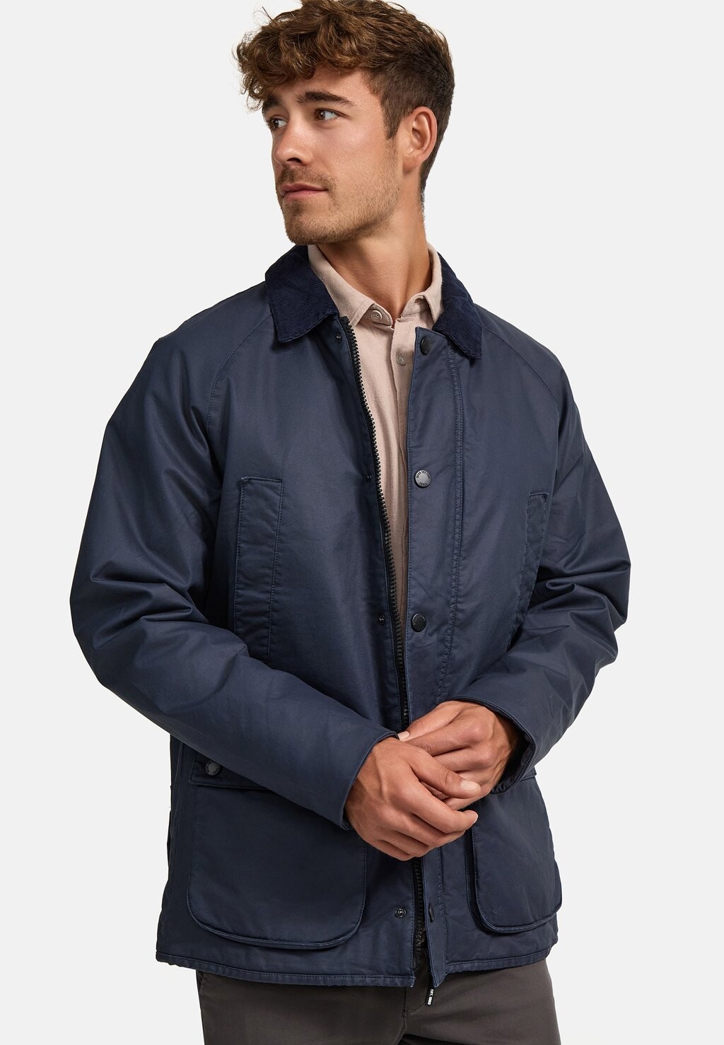 

Легкая куртка INDICODE JEANS, темно-синий