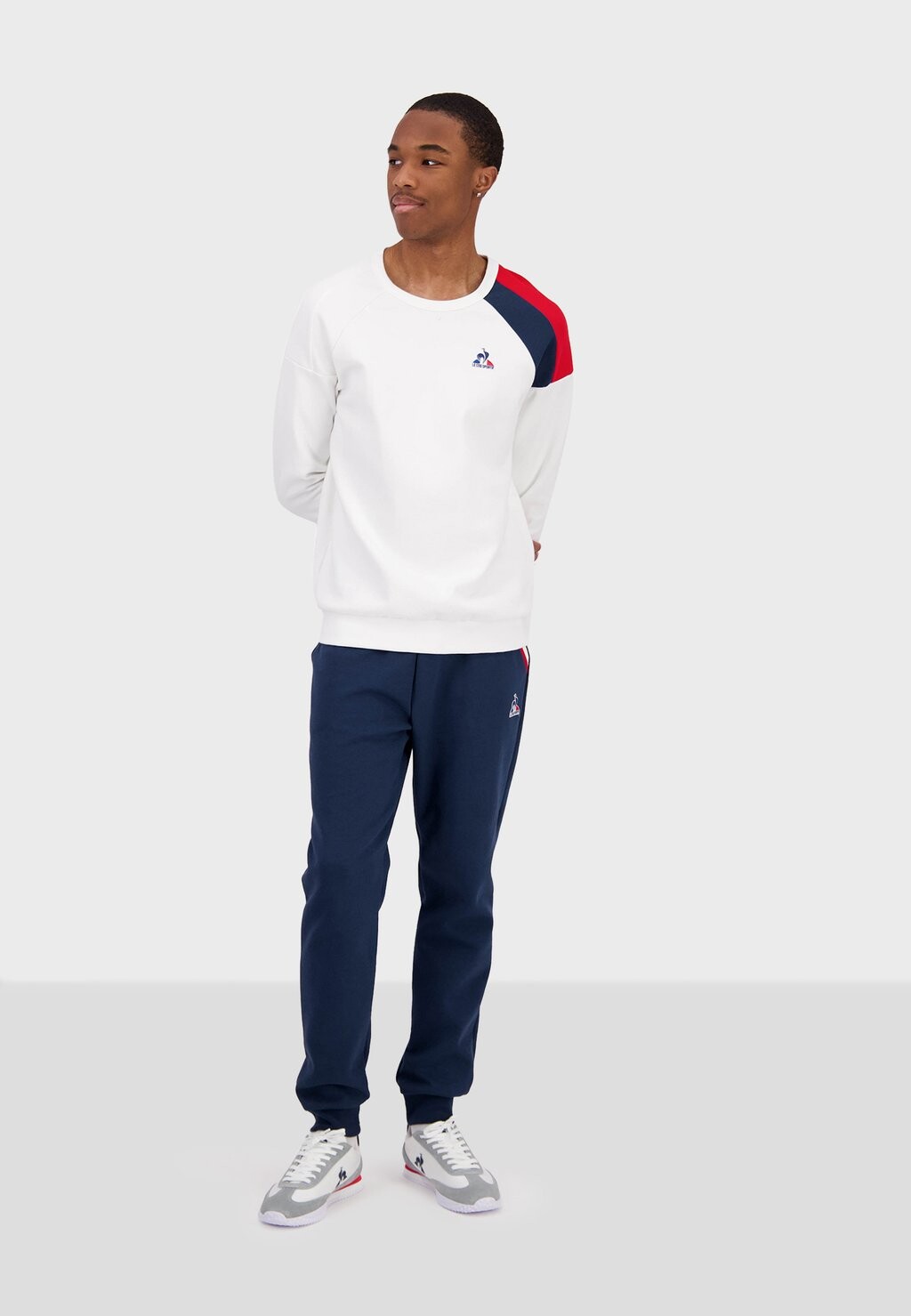 

Толстовка TRICOLORE UNISEX le coq sportif, белый