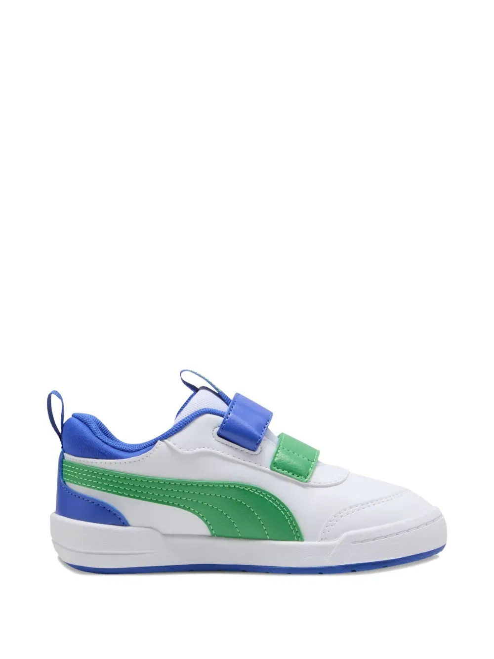 Кроссовки с аппликацией на ремешках Puma Kids, белый — фото 2