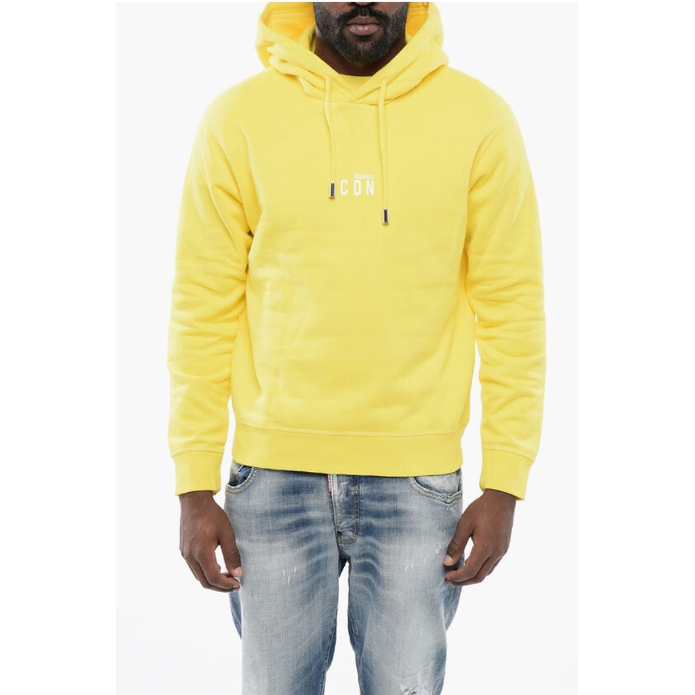 

Толстовка с капюшоном ICON с принтом логотипа Dsquared2, Yellow