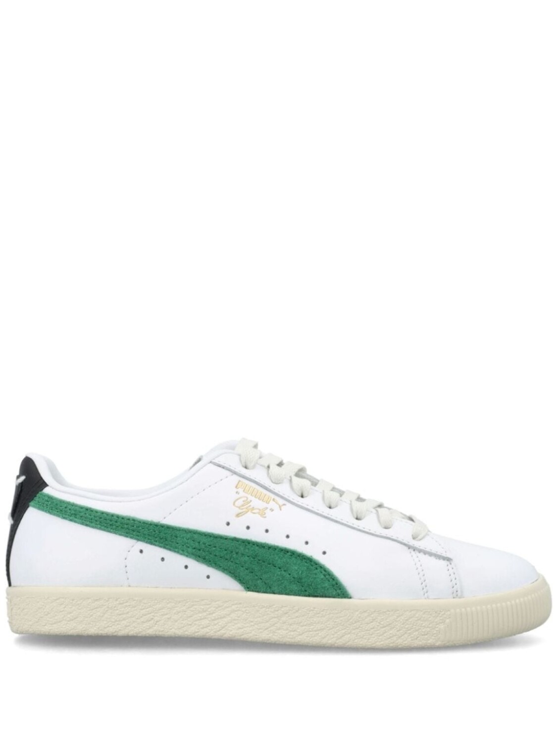 

Кроссовки Puma Clyde Base, белый/зеленый/черный