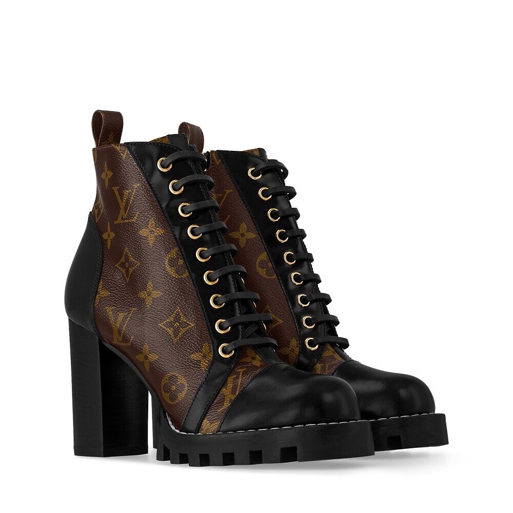 Ботинки Star Trail Louis Vuitton, коричневый