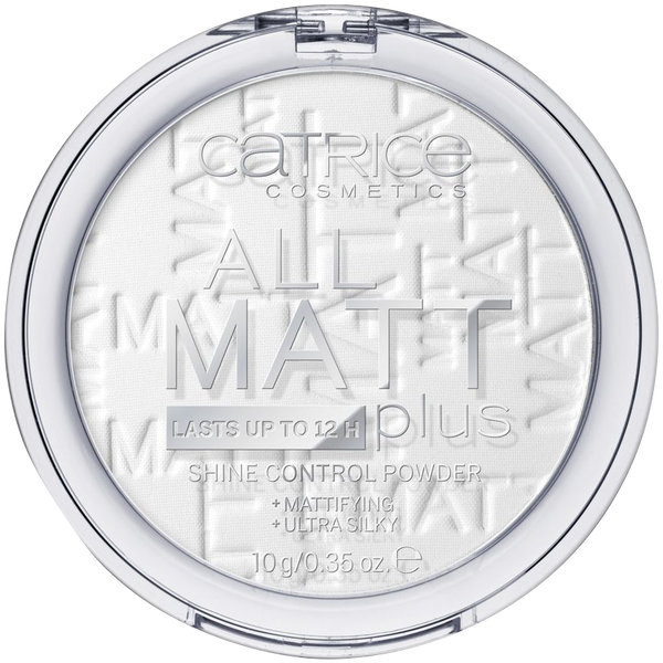 

Матирующая пудра для лица универсальная 001, 10 г Catrice All matt plus