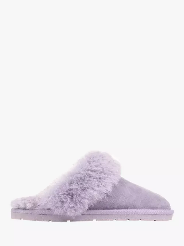 

Тапочки Jones Bootmaker Bella-Rose Sheepskin Mule, цвет lilac