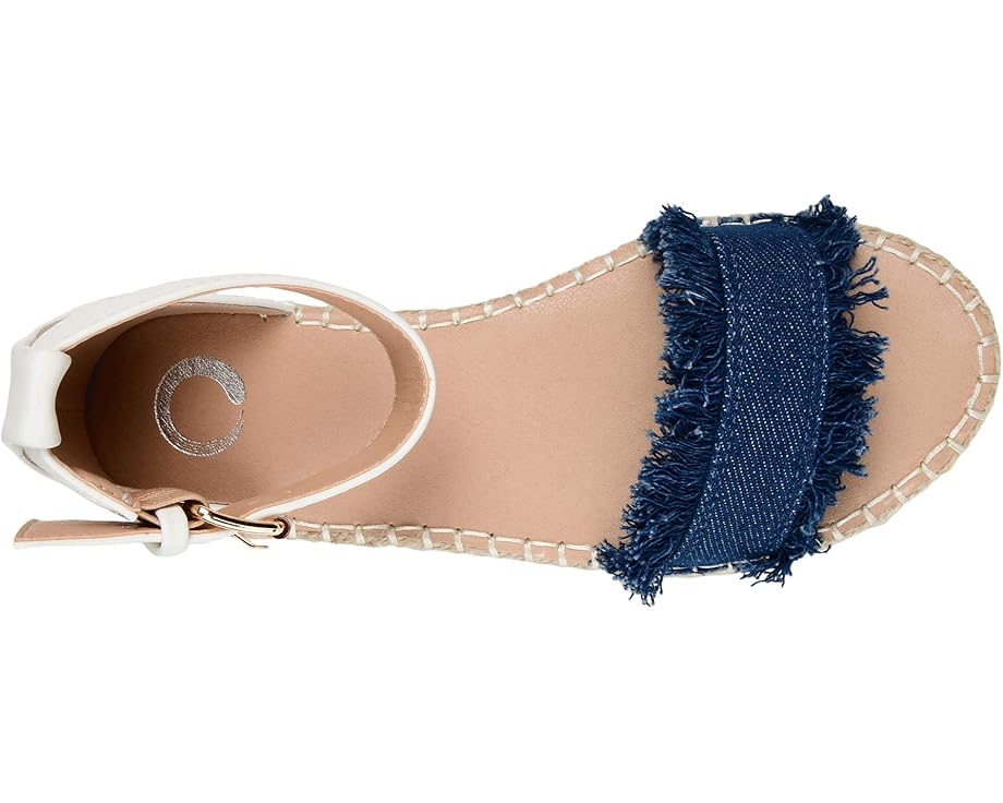 Туфли Journee Collection Comfort Foam Tristeen Sandal, цвет Denim — фото 2