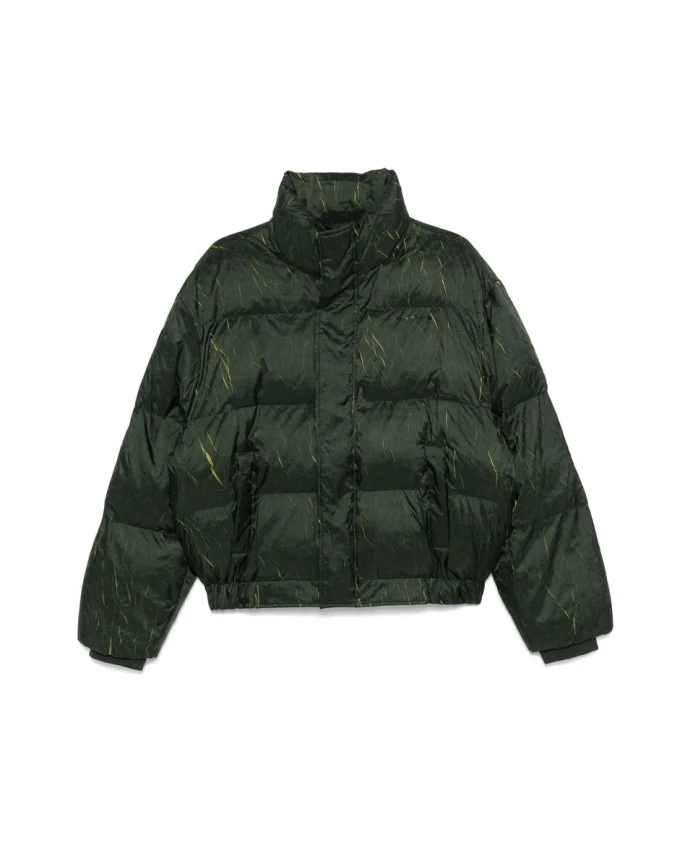 

Черная стеганая куртка с подкладкой Daily Paper, черный