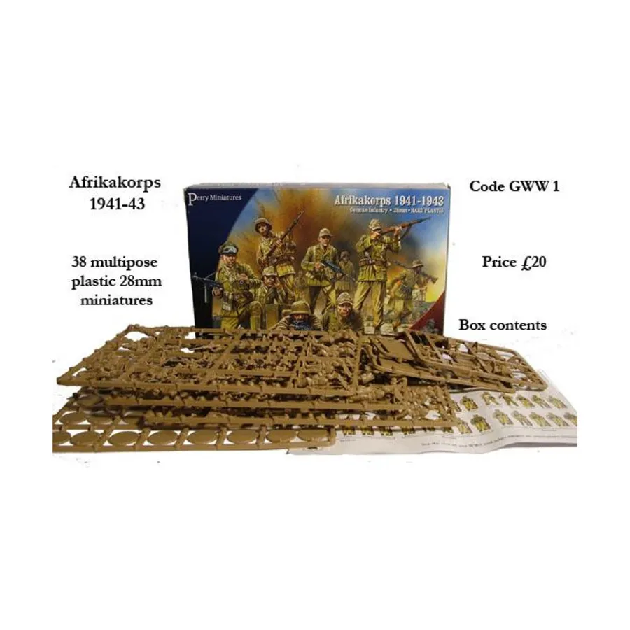 

Африканский корпус 1941-1943 гг., Historical Miniatures - World War II (28mm)