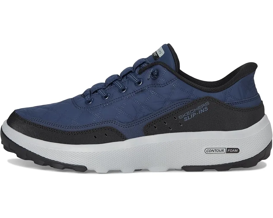 Кроссовки SKECHERS Urban Explore Cozy Fit Hands Free Slip-in, Navy/Black — фото 4
