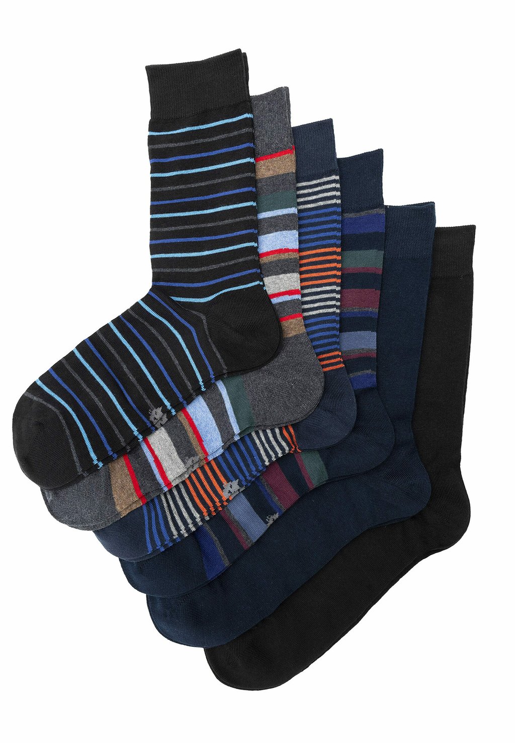 

Носки 6 PACK CREW FANCY GIFT BOX Ciocca, мультиколор