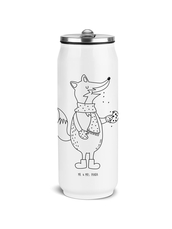 

Mr. & Mrs. Panda Бутылка для напитков Fox Cookie без слогана, белого цвета