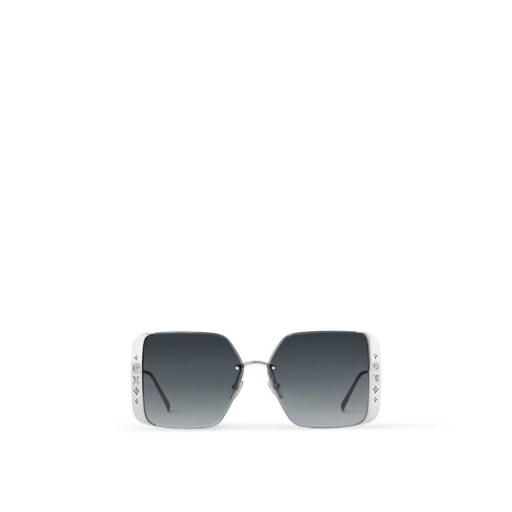 

Солнцезащитные очки LV Moon Metal Square Louis Vuitton, черный