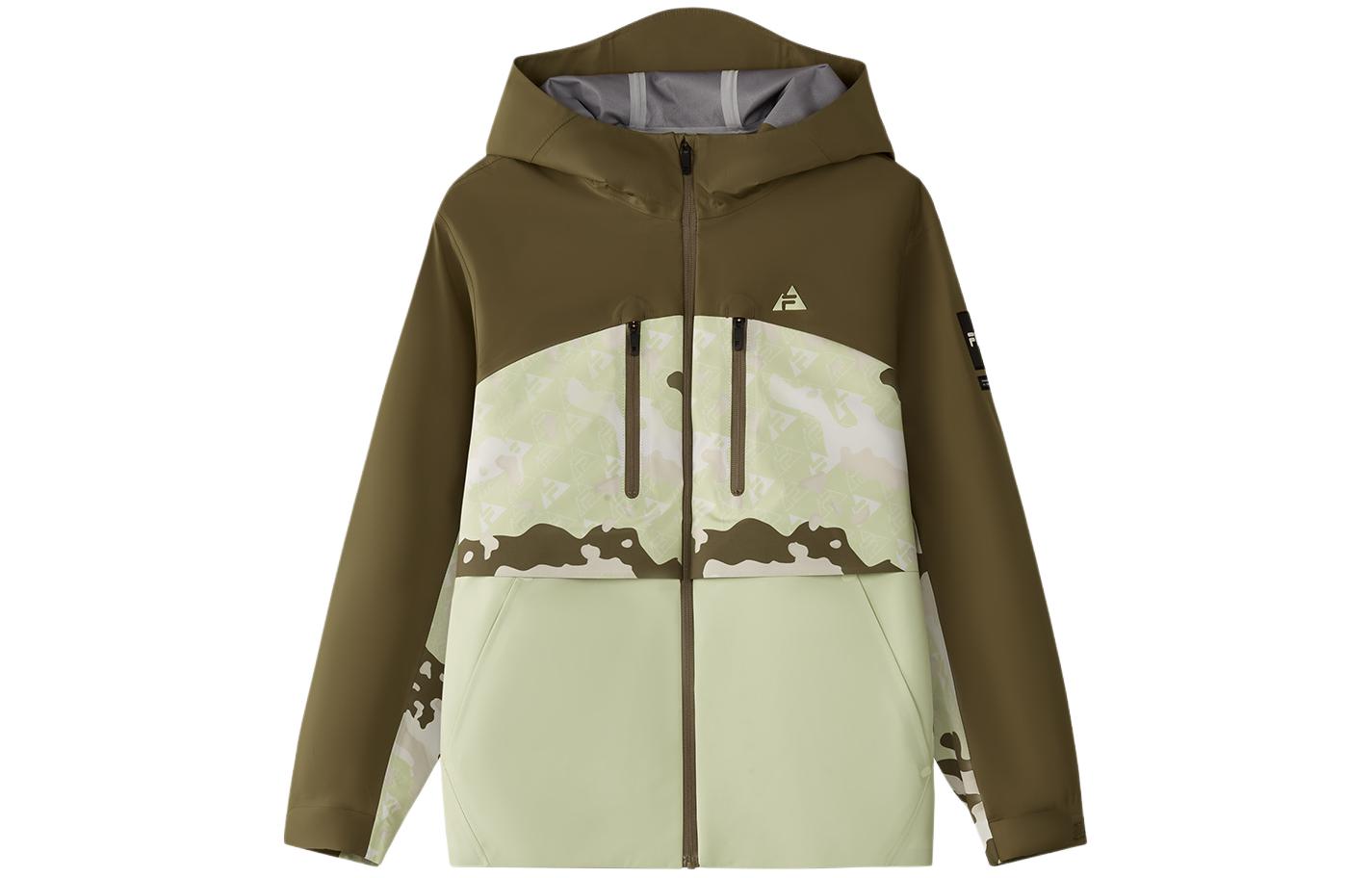 Школьная куртка FILA KIDS, тёмно-коричневый карбон — фото 2