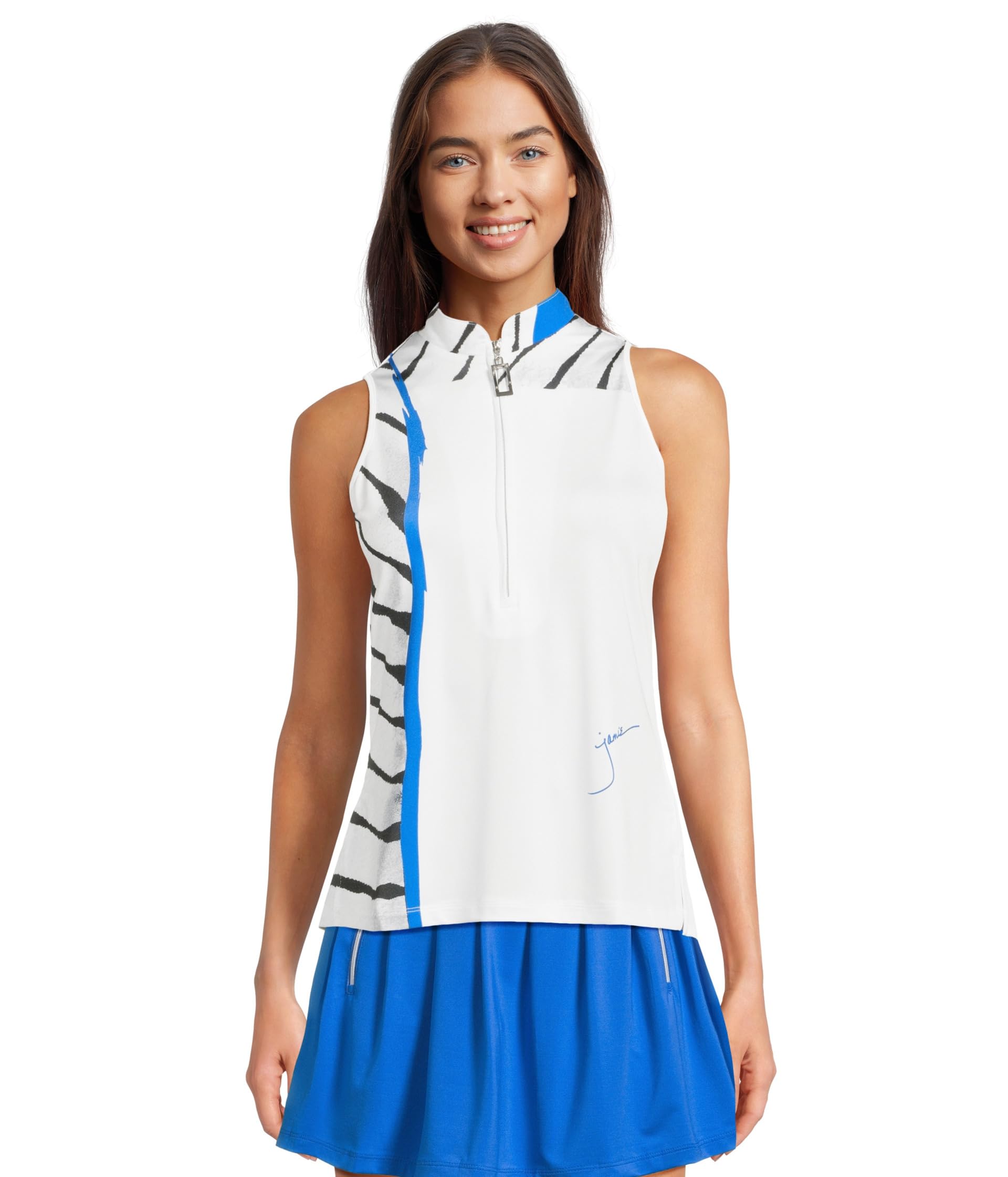 

Топ Jamie Sadock Twist & Turn Sleeveless Top, Electric Blue