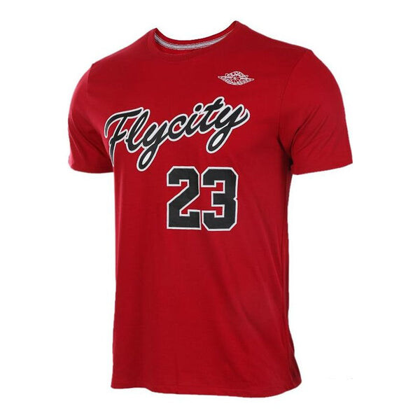 

Футболка Air Jordan Fly City Short Sleeve T-shirt 'Red', красный