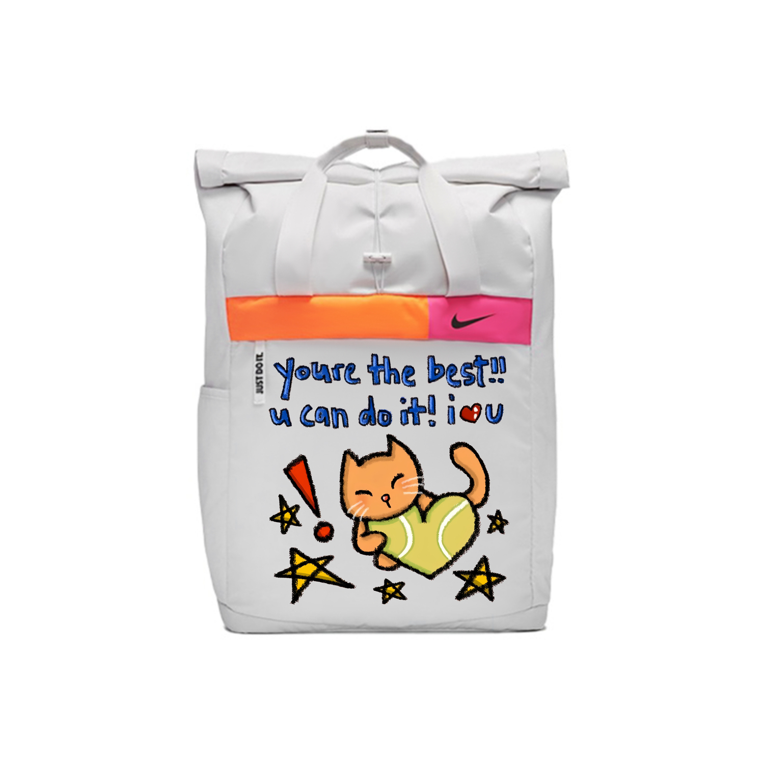 

Nike Тканевый рюкзак Regular Unisex светло-серебристый, Heartbroken Star