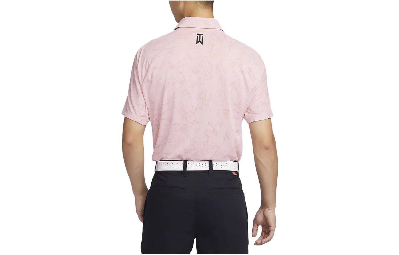 Мужская рубашка поло Dri-Fit, розовая Nike, розовый — фото 2