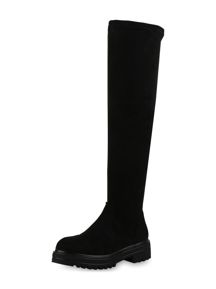 

Сапоги VAN HILL Overknees Olivia, цвет schwarz velours