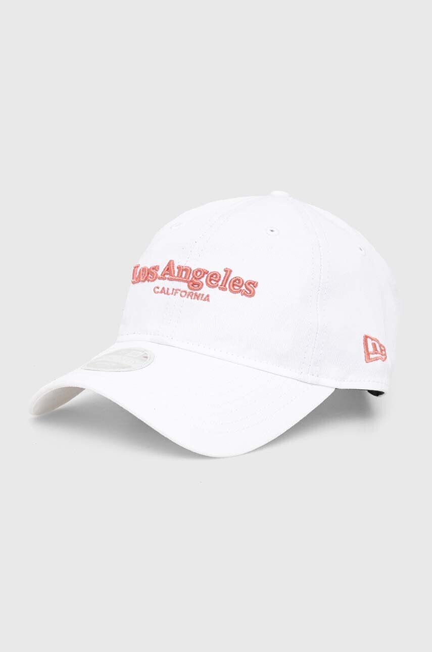 

Бейсболка New Era из хлопка, белый
