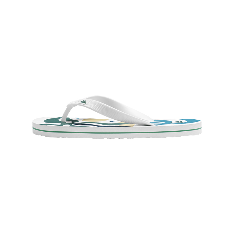 

Quiksilver Износостойкие шлепанцы EVA, мужские, камуфляжные, белые